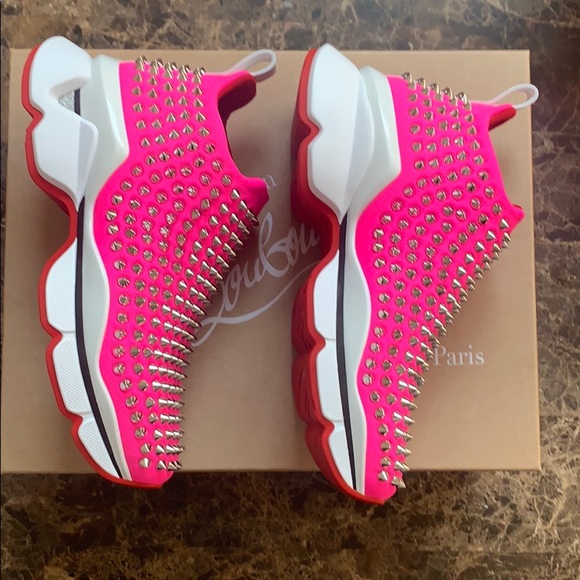 Christian Louboutin Donna Sock Spike Sneakers - Picture 3 of 10